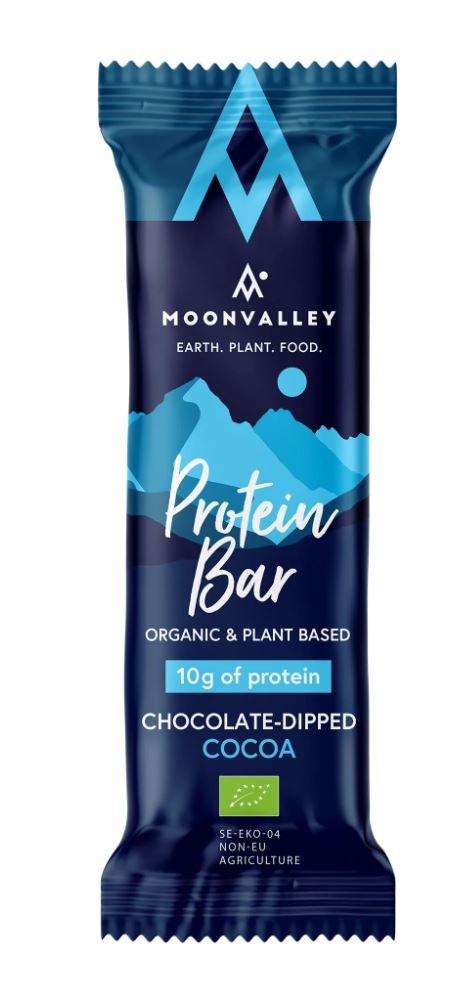 Bilde av Moonvalley Protein Bar Cocoachocolate-dipped